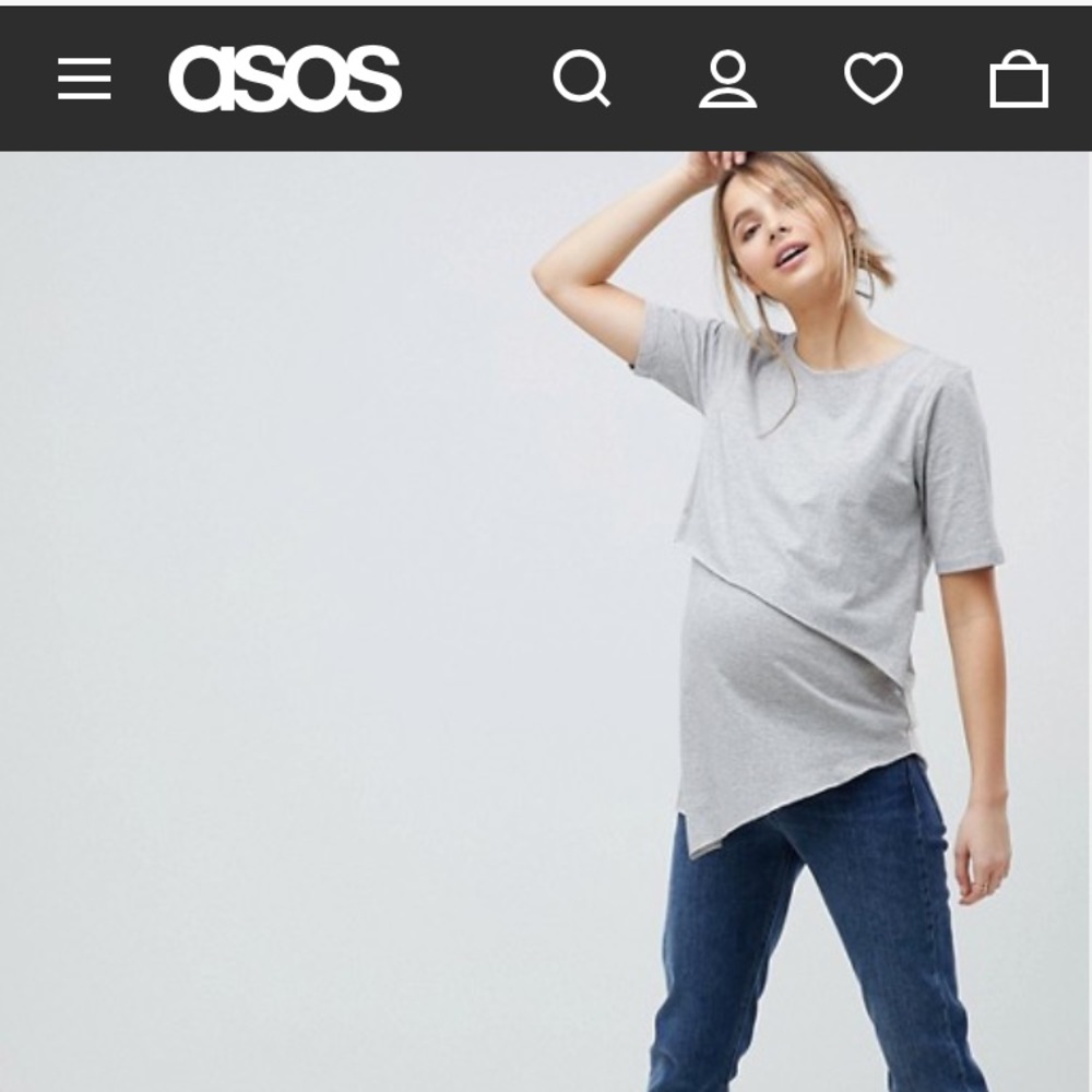 ASOS Maternity and Nursing Top